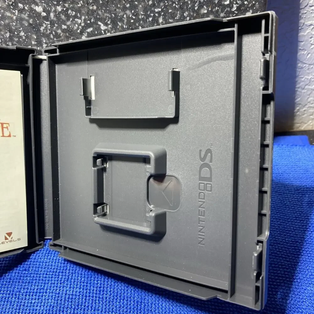 Case And Manual Only For Professor Layton Curious Village Nintendo DS